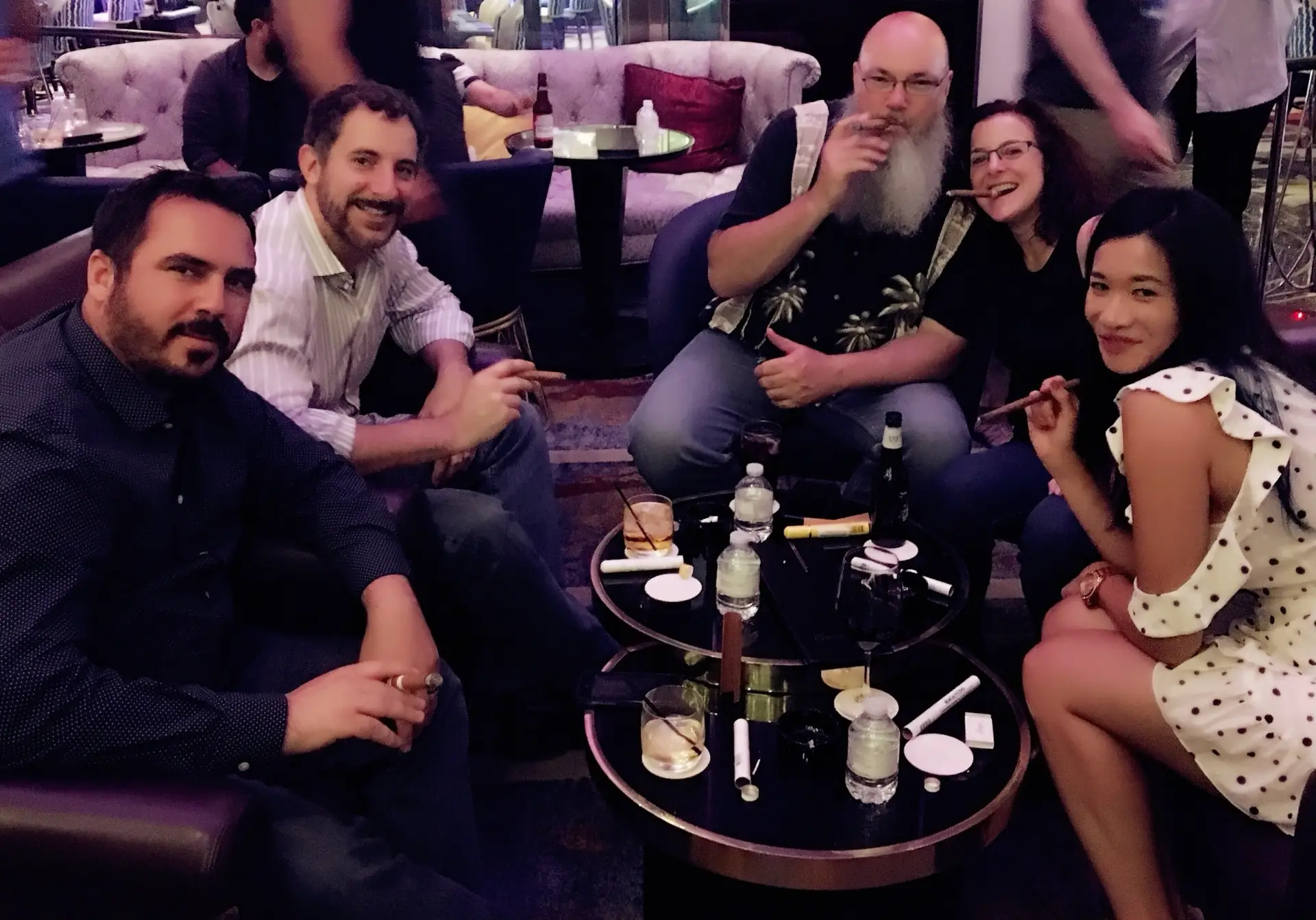 BLC members at an event
