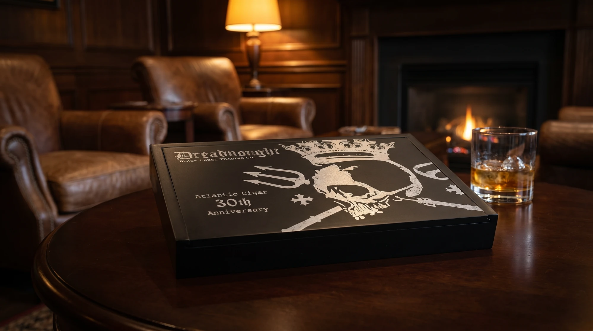 Black Label Trading Co. Dreadnought 30th Anniversary barber pole box-pressed torpedo