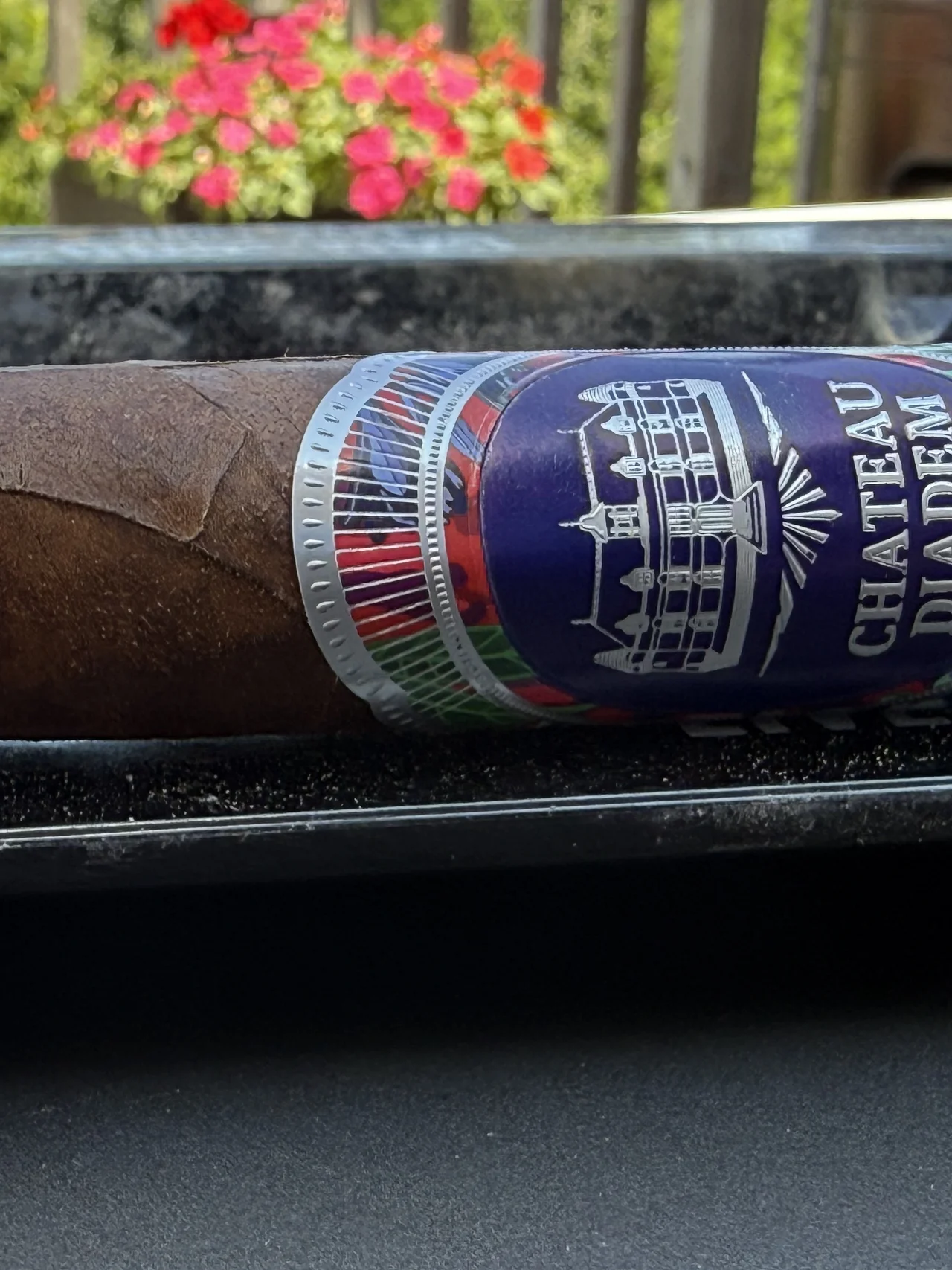 Chateau Diadem Certitude Toro band detail after repeated purging