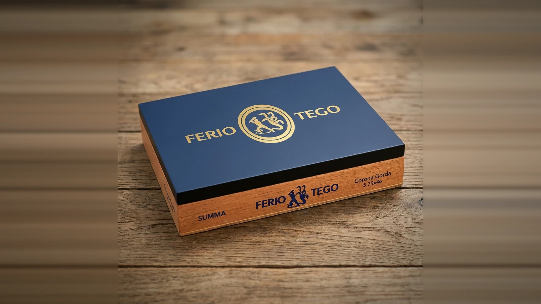 Ferio Tego Summa Corona Gorda box