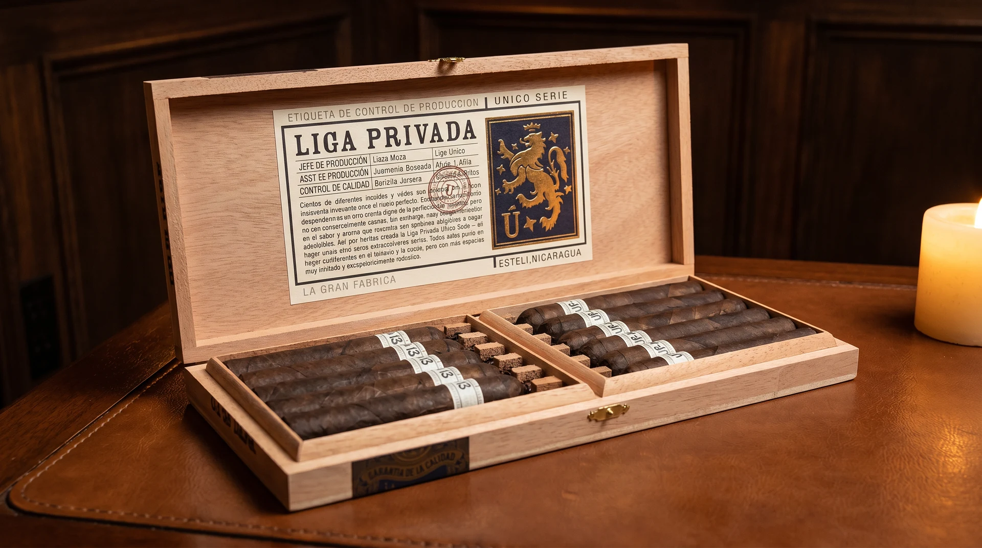 Liga Privada Unico Serie UF-13 Robusto 5.5x52