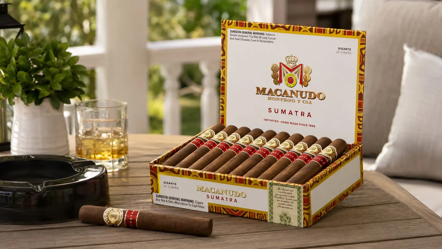 Macanudo Sumatra Gigante 6x60