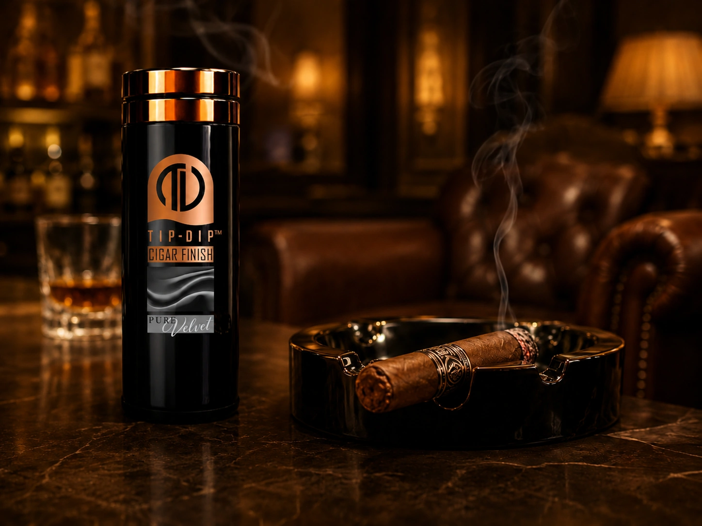 Tip Dip Cigar Finish