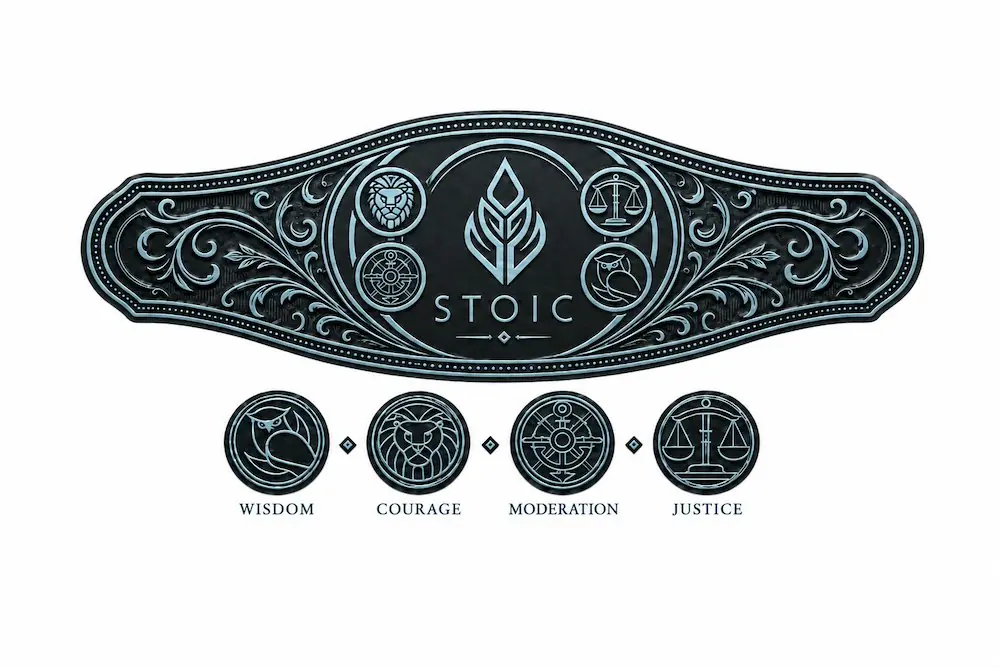 Stoic Cigars, Wisdom, Courage, Moderation, Justice