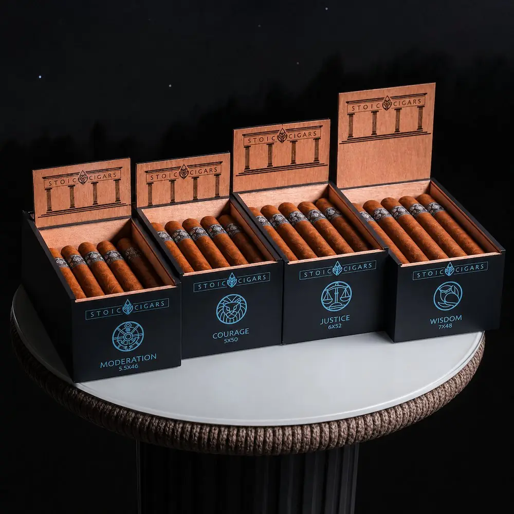 Stoic Cigars, Four virtues, four vitolas